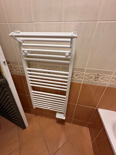 Remplacement d'un sèche serviette